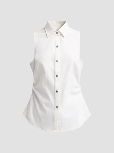 Rag & Bone Women's Airflex Leah Tank Shirt In White