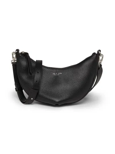 Rag & Bone Women's Alix Leather Crossbody Bag In Black
