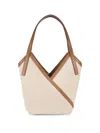 Rag & Bone Women's Alix Small Cotton & Leather Carry Bag In Brown