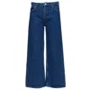 Rag & Bone Women's Andi Wide Leg Jeans, Gates In Blue