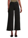 Rag & Bone Women's Annie Wide-leg Jeans In Black