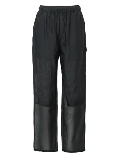 Rag & Bone Women's Atlas Linen Straight-leg Drawstring Pants In Green
