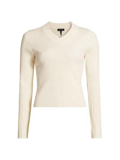 Rag & Bone Women's Austen V-neck Sweater In White