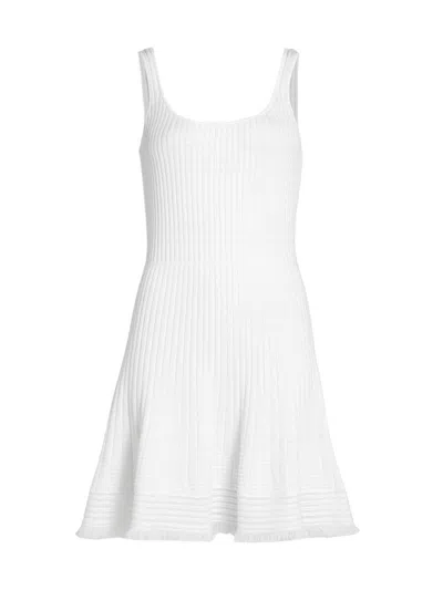 Rag & Bone Ayan Mini Dress In White