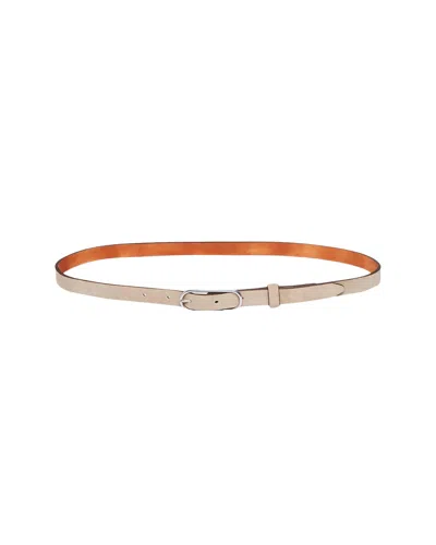 Rag & Bone Women's Baby Rounded Rebound Belt In Lightsand In Gray