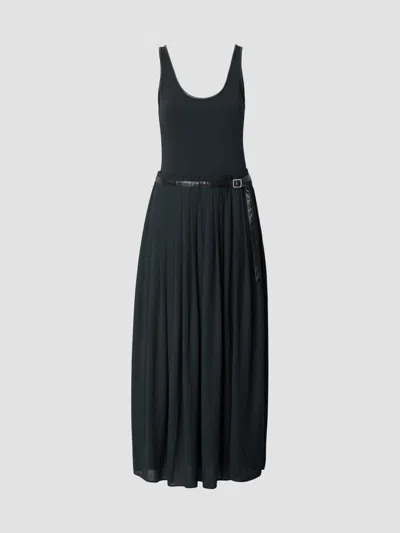 Rag & Bone Women's Bette Belted Maxi Dress In Black
