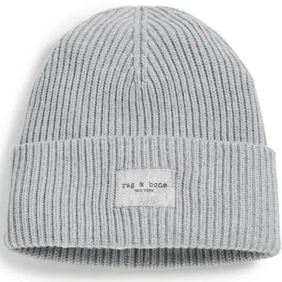Rag & Bone Women's Blake Metallic Beanie In Blue