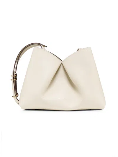 Rag & Bone Women's Bloom Medium Leather Shoulder Bag In White