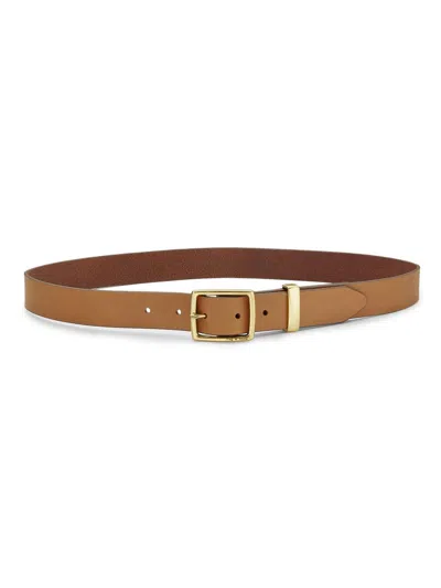 Rag & Bone Women's Boyfriend Leather Belt In Brown