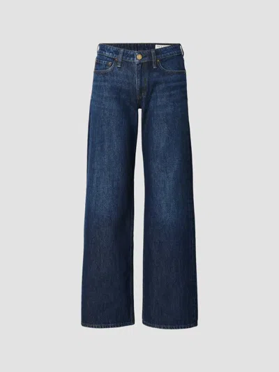 Rag & Bone Women's Cam Low-rise Full Straight Jeans In Sasha
