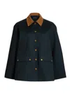 Rag & Bone Cassidy Barn Jacket In Blue