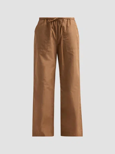 Rag & Bone Women's Claire Taffeta Pants In Brown