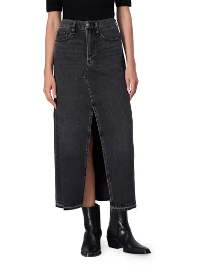 RAG & BONE WOMEN'S CLARA FEATHERWEIGHT MIDI-SKIRT