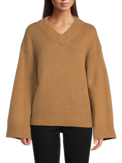 Rag & Bone Women's Danica Wool & Cashmere Sweater In Brown
