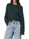 Rag & Bone Danica Wool & Cashmere V-neck Sweater In Green