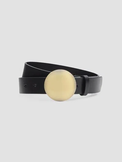Rag & Bone Women's Dara Leather Belt In Black