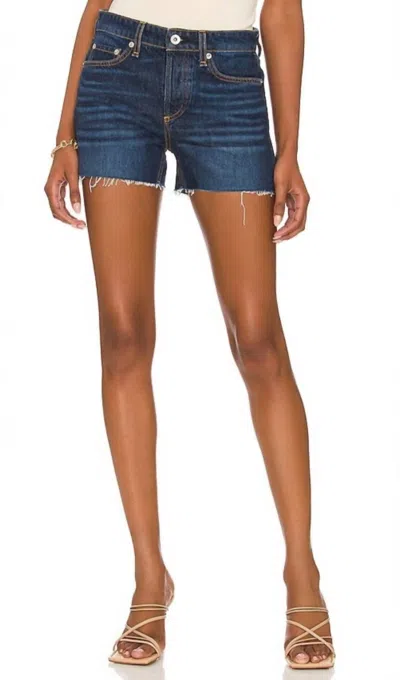 Rag & Bone Women's Dre Low-rise Denim Shorts In Cambria Blue