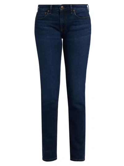 Rag & Bone Women's Dre Low-rise Slim-fit Boyfriend Jeans In Blue