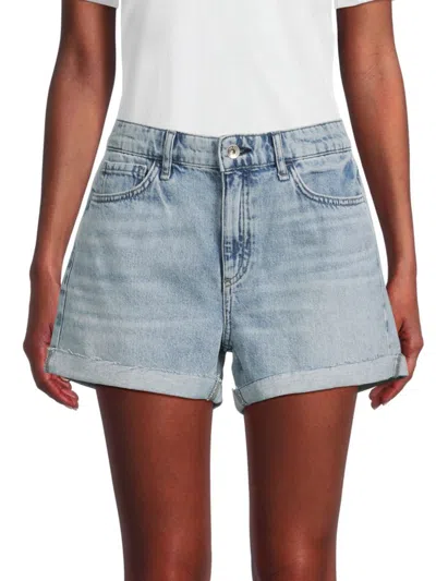 Rag & Bone Women's Dylan Faded Denim Shorts