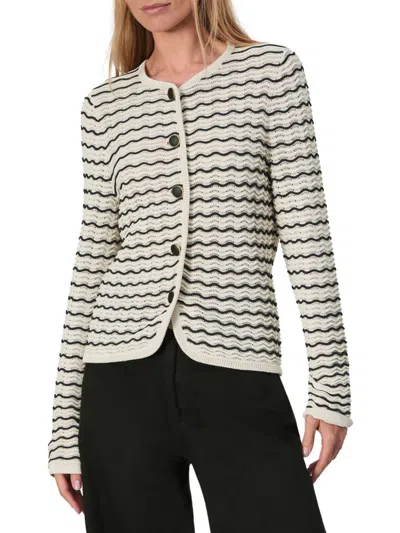 Rag & Bone Women's Elisa Wavy Striped Cardigan