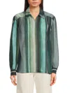 Rag & Bone Emmy Stripe Button-up Shirt In Multi