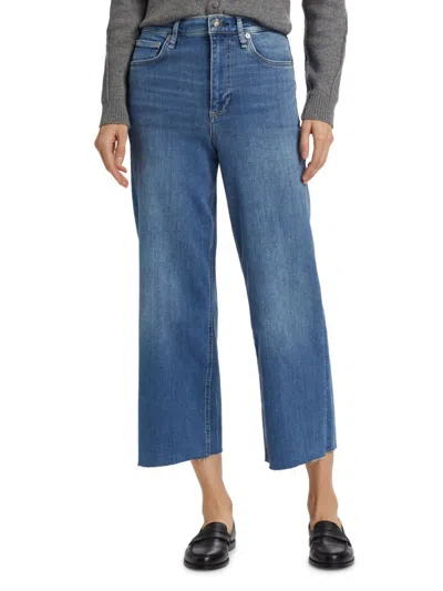 Rag & Bone Women's Epic Andi High-rise Ankle Wide Jeans