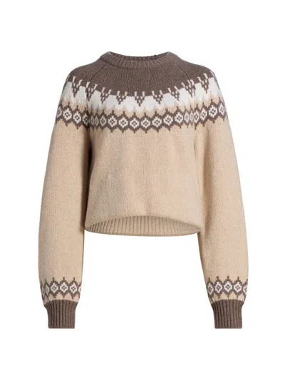 RAG & BONE WOMEN'S FAIR ISLE-STYLE WOOL SWEATER