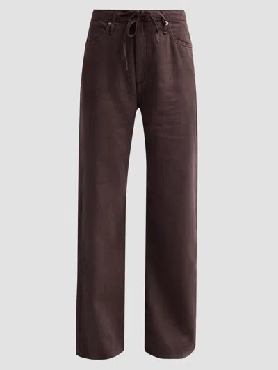 Rag & Bone Women's Featherweight Phoebe Drawstring Wide-leg Jeans