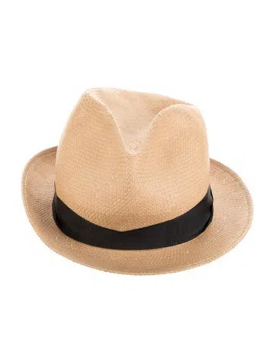 Pre-owned Rag & Bone Women's Fedora In Neutrals