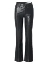 Rag & Bone Flared Jeans In Black
