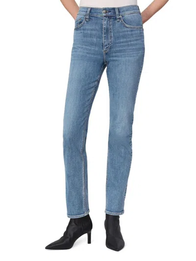 Rag & Bone Babies'  Women's Flexi Wren Stretch Cotton Slim-fit Jeans In Blue