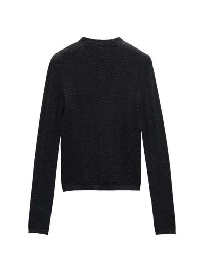 Rag & Bone Women's Francesca Wool Turtleneck Sweater In Gray