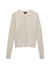 Rag & Bone Francesca Wool Blend Cardigan In Neutral