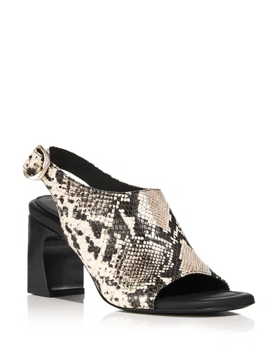 Rag & Bone Women's Gigi Block Heel Sandals In Animal Print