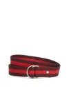 Rag & Bone Gracie Sport Stripe Webbed Belt In Multi