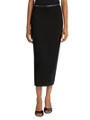 Rag & Bone Women's Gwenyth Embellished Midi-skirt In Black