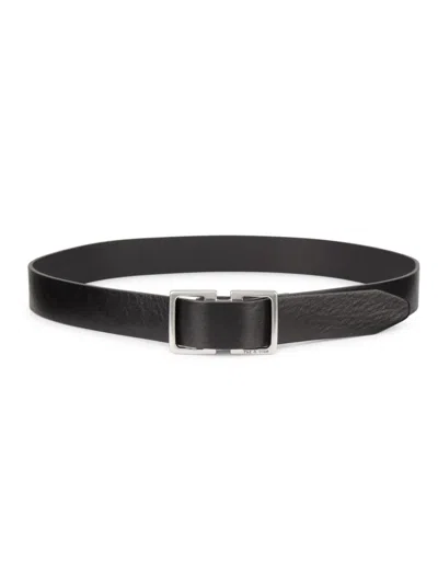 Rag & Bone Women's Harlow Leather Belt In Black