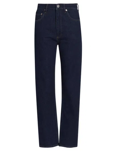 Rag & Bone Women's Harlow Mid-rise Straight-leg Ankle Jeans In Multi