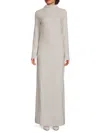 Rag & Bone Women's Harlow Wool Turtleneck Dress In Gray