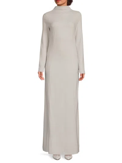 Rag & Bone Women's Harlow Wool Turtleneck Dress In Gray