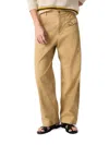 Rag & Bone Women's Holden Relaxed Cotton Garbadine Pants In Brown