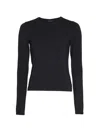 Rag & Bone Women's Icons Luca Long-sleeve Top In Black