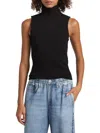 Rag & Bone Women's Irina Ponte Turtleneck Tank