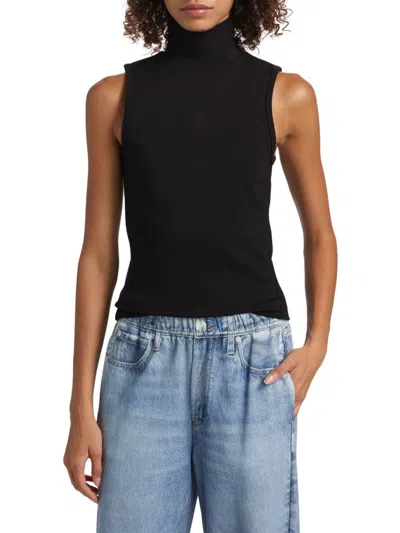 Rag & Bone Women's Irina Ponte Turtleneck Tank