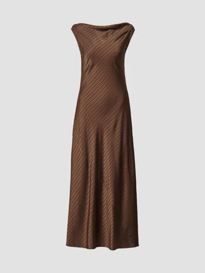 Rag & Bone Women's Jessica Bias-cut Maxi Dress In Brown