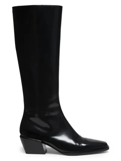 Rag & Bone Women's Joni Leather Knee-high Boots In Black