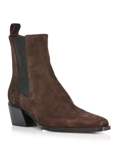 Rag & Bone Women's Joni Square Toe Chelsea Boots In Brown