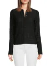 Rag & Bone Women's Julia Long-sleeve Henley In Black