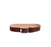 Rag & Bone Women Jumbo Boyfriend Belt In Brown In Brown