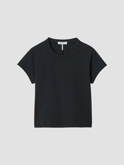 Rag & Bone Women's Kelly Perfect Cotton Crewneck T-shirt In Black